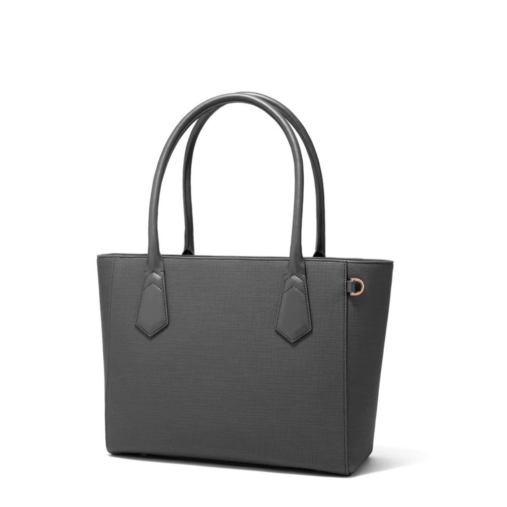 Dagne Dover Signature Tote in Graphite